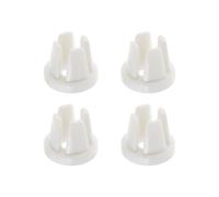 4 tapas de bobina compatibles con Bernette, compatibles con Singer ALT 416500801/93-036048-44/TA10943209S Blanco Pequeño