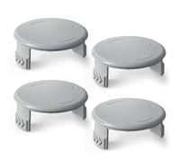 4 Tapas de Bobina para Cortabordes Ryobi, AC14HCA Tapón de Carrete para Desbrozadora, Tapones para Bobinas de Cortabordes Ryobi One + 18V 24V 40V