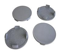 4 tapas de buje, 59,5 mm/56 mm, tapas de buje, universales, 59,5/56,0 mm