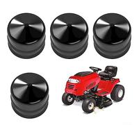 4 tapas de eje de tractor de césped, 532104757, tapa de cubo para eje para Craftsman, evita que la suciedad entre en el eje del cubo de la rueda para cortacésped, tractor de césped
