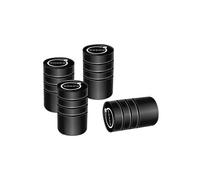 4 tapas de válvula de neumático de aleación de aluminio para Volvo Rdesign XC60 XC90 XC40 V50 V60 V40