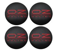 4 Tapones Adhesivos para Tapacubos para OZ Racing 56mm, Centro de Rueda de Coche Cubierta de La Etiqueta Auto Llantas Decorativa Emblema,F