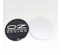 4 Tapones Adhesivos para Tapacubos para OZ Racing 65mm, Centro de Rueda de Coche Cubierta de La Etiqueta Auto Llantas Decorativa Emblema,D