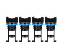 4 tapones de drenaje de canoa, reemplazo de tapón de drenaje de canoa, kit de vela de drenaje en canoa, conjunto de reemplazo de tapón de drenaje en kayak de 4 a 19 mm, orificio de vaciado F