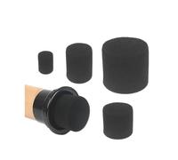 4 Tapones de Esponja para Tubo de Puerto de Altavoz, Tubo Bass Reflex, Altavoz, Woofer, Ventilación, Fase de Graves, 33 X 50 mm