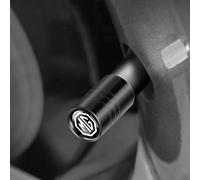 4 Tapones de Válvula Aleación Aluminio para MG ZS 5 7 6 Cyberster MG4 EV ES5 HS One GT GS MG3 EZS 3SW, Tapones Rueda Coche Resistentes Corrosión, para marcar los neumáticos,Black-3