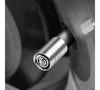 4 Tapones de Válvula Aleación Aluminio para MG ZS 5 7 6 Cyberster MG4 EV ES5 HS One GT GS MG3 EZS 3SW, Tapones Rueda Coche Resistentes Corrosión, para marcar los neumáticos,Silver-3