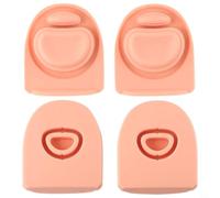 4 Tapones Repuesto Silicona para Owala 19-40oz(orange pink)