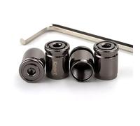 4 Tapones Rueda Coche para Nissan Juke 2 (II) I 2019-2024,Tapa de Válvula de Accesorios de Neumáticos de Automóviles Metal Tapones Ruedas Coche Tapa de Válvula,Black