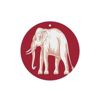 4 tarjetas ambientadoras de coche con bandera de soberanía siamesa, para colgar, desechables, para vehículos, aroma a lavanda