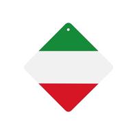 4 tarjetas ambientadoras de coche con diseño de bandera de Renania del Norte-Westfalia, para colgar, desechables, para vehículos, aroma a lavanda