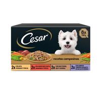 4 tarrinas x 150 g Cesar Receta campesina tarrina en Salsa para Perros