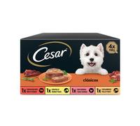 4 tarrinas x 150 g Cesar Selección Clasicos Tarrina en Paté para Perros