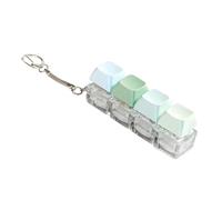 4 Teclas Teclado Tester Clics Clics Juguetes LED Opción Clics Teclado Para Alivio De Ansiedad Y Enfoque De La Mejora De Estrés Herramientas De Alivio