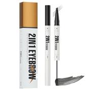 4 Tip Eyebrow Pen, Waterproof Brow Definer, Smudge Proof Makeup Pencil, Natural Hair Like Stroke Design, Long Lasting Precision Tool for Wife, Mom, Daughter, Girlfriend, Girls