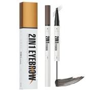 4 Tip Eyebrow Pen, Waterproof Brow Definer, Smudge Proof Makeup Pencil, Natural Hair Like Stroke Design, Long Lasting Precision Tool for Wife, Mom, Daughter, Girlfriend, Girls