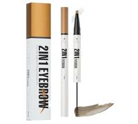 4 Tip Eyebrow Pen, Waterproof Brow Defining Pencil, PVC Materials Smudge & Comfortable, Proof Makeup Tool for Precise Eye Brows Shaping, Suitable to Daughter, Wife, Mom, and Girls