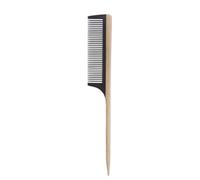 4 Tipos Bamboos Peinador Cabello Ancho Dientes Anchos Fina Antiestática Cabello Desposchado Peinado Peinado