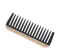 4 Tipos Bamboos Peinador Cabello Ancho Dientes Anchos Fina Antiestática Cabello Desposchado Peinado Peinado