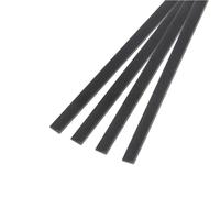 4 Tiras de barras de fibra de carbono 500 mm for modelo y bricolaje