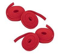 4 tiras de temperamento de fieltro de lana para afinación de piano Yootones profesional, herramienta para reparar el piano (rojo)