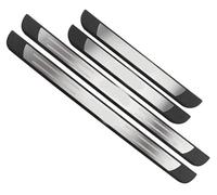 4 Tiras de Umbral para Ford Expedition 1997-2002, Protector Exterior de Coche Placas de Protección de Acero Inoxidable Decoración para Estribos