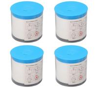 4 Toallitas de Fibra óptica, Conectores de Extremo Limpio, Uso Húmedo/seco, Material de Tela Libre de Polvo y Pelusa, Reciclable, Instrumento Industrial de Limpieza