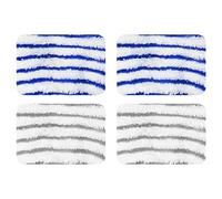 4 toallitas ZR850002 para Rowenta Clean & Steam ZR850002 ZR005801 ZR005804 - Almohadillas lavables de microfibra para Rowenta RY7xxx RY8xxx