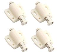 4 topes autoblocantes for puertas de armarios, con de apertura por presión, for armarios de cocina y roperos.