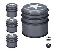 4 topes puerta, Retenedor puerta, Sujeta puertas, Tope retenedor con estrella
