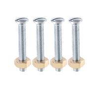 4 tornillos profesionales de fijación para panel giratorio de 6 mm, tornillos de acero inoxidable de repuesto para tocadiscos Garrard 301