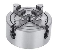 4 Tornio de la Mandíbula Chuck Strong Clam Force Herramienta de Trabajo 125 Mm 3000r/min 4 Jaw Chuck4 Jaw Independent Tornel Chuck y Fresado Fast Cla