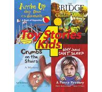 4 Toy Stories for Kids: Trains, Tools & Teddy Bears: 3 (Learning Activity Books for Kids)