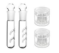 4 trampas planarias, trampa para planarias, 2 agujeros, 3 agujeros, cristal transparente, trampa para planarias, acuario, 8 agujeros, trampa acrílica para tanque de peces, acuario, acuario, acuario