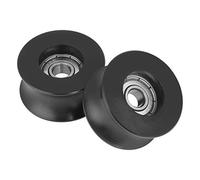 4 Uds 0840UU U tipo rodillo de polea U ranura polea rueda guía 8x40x20,7mm para equipo deslizante