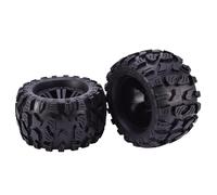 4 Uds 12mm Hub for 1/10 Rueda de neumático 120mm 125mm 130mm Monster Truck neumáticos Ruedas Buggy for RC Coche trepador Trax-xas Scx10 Buggy(Only 2 pcs 125 70mm)