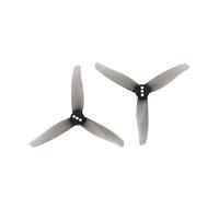 4 uds/2 pares 3016 3x1,6x3 hélice de 3 aspas eje 1,5mm for piezas Dron carreras con visión en primera persona palillo dientes pulgadas(Light Grey)