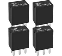 4 Uds 35A/20A Interruptores De Coche Enchufe De Relés Piezas Coche | 301-1C-C-R1-U01-12V CC 5 Pines, Tiene Buena Resistencia Al Desgaste