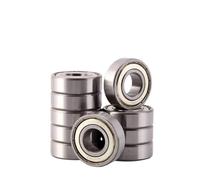 4 Uds 6202ZZ ABEC-5 6202 ZZ rodamiento rígido de bolas de una hilera 15x35x11mm 6202-2Z(ABEC-5-4pcs)