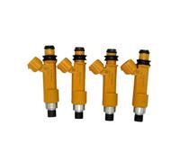 4 Uds boquilla de inyector de combustible Compatible for Suzuki Ignis 00-06 Jimny 01-15 Swift 05-15 Wagon R 03-07 1.3L 297500-0120 15710-86G00