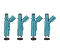 4 Uds Boquillas Inyector Combustible Para Toyota Para Ractis Para Yaris 1.0L 1.3L 1999-2005 23250-23020 23209-29015 Reemplaza
