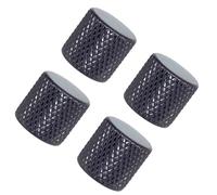 4 Uds. Botones De Perillas De Tono De Volumen De Guitarras Eléctricas De Metal Para Piezas De Bajo De Guitarra Eléctrica Piezas de Guitarra Accesorios de Repuesto (Color : Black)