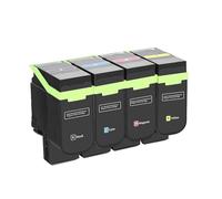 4 Uds C325 C325DNI C320 C320DNI Cartucho de tóner 006R04823 006R04831 Compatible for Xerox C325 C325DNI C320 C320DNI(006R04820 21 22 23)