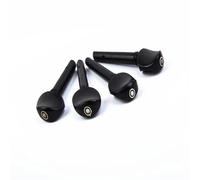 4 Uds clavijas de violín ébano clavijas de afinación piezas accesorios de instrumentos de cuerda para violín 4/4 3/4 1/4 1/2 1/8 (Color : 1-2 Violin Pegs)