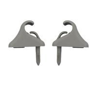 4 Uds Clips de retención de Visera Compatible for Hyundai Getz 2002 2011 852351C300QS Soporte de Clip de Gancho de retención de Visera Interior