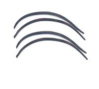 4 Uds Coche Camión Embellecedor Guardabarros Rueda De Goma Tiras Para Cejas Protector Pegatinas De Labios Antiarañazos Para Vw VNRQJLSN(4pcs CARBON FIBER)