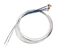 4 Uds Cuerdas 4/4 3/4 Violín Sts EADG Core Steel + Níquel Herida Exquisitas Cuerdas De Violín DIY Fabricación Suministros De Repuesto Accesorios para instrumentos de cuerda (Color : 1/8)