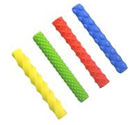 4 Uds. De Silicona Con Diseño Antideslizante Para Mayor Comodidad Y Estabilidad Agarres Para Bolígrafos Para Aliviar Estrés