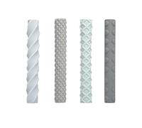 4 Uds. De Silicona Con Diseño Antideslizante Para Mayor Comodidad Y Estabilidad Agarres Para Bolígrafos Para Aliviar Estrés