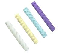 4 Uds. De Silicona Con Diseño Antideslizante Para Mayor Comodidad Y Estabilidad Agarres Para Bolígrafos Para Aliviar Estrés